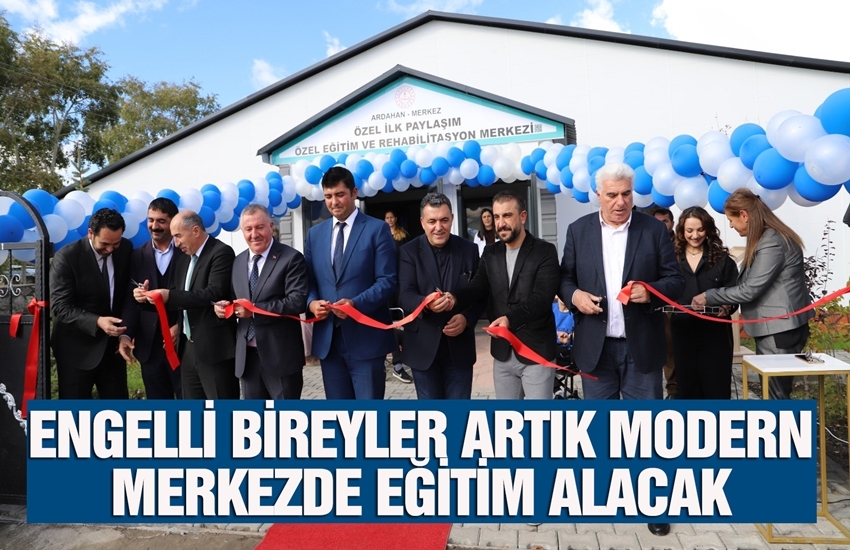 ENGELLİ BİREYLER ARTIK MODERN MERKEZDE EĞİTİM ALACAK