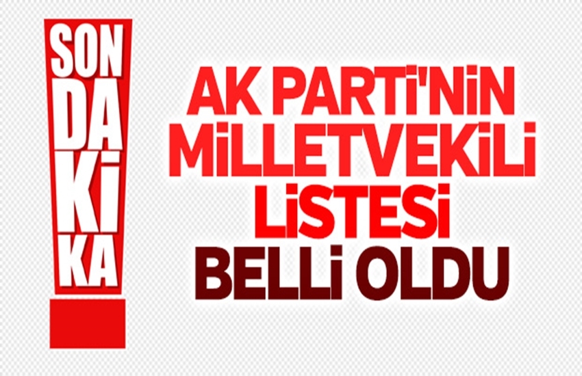 AK PARTİ’DE ARDAHAN ADAYLARI BELLİ OLDU!
