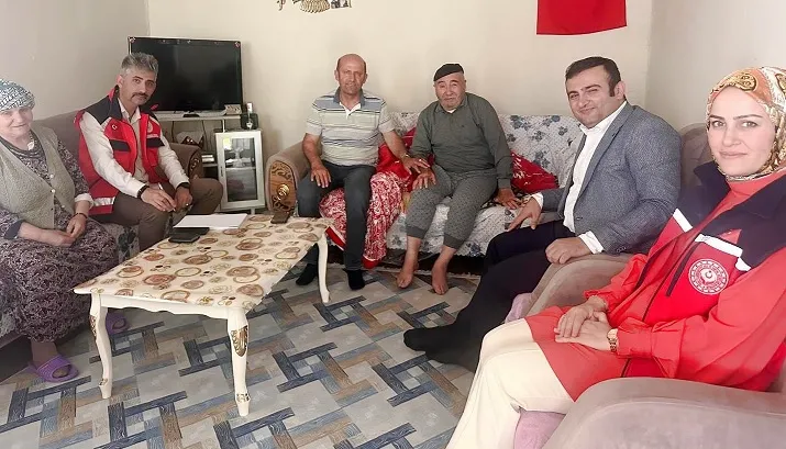 Kıbrıs Gazisi Nedim Morkoç ve Ailesine ziyaret