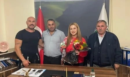 Kent Konseyi Başkanı Morkoç’tan Aybüke Yıldız’a Tebrik