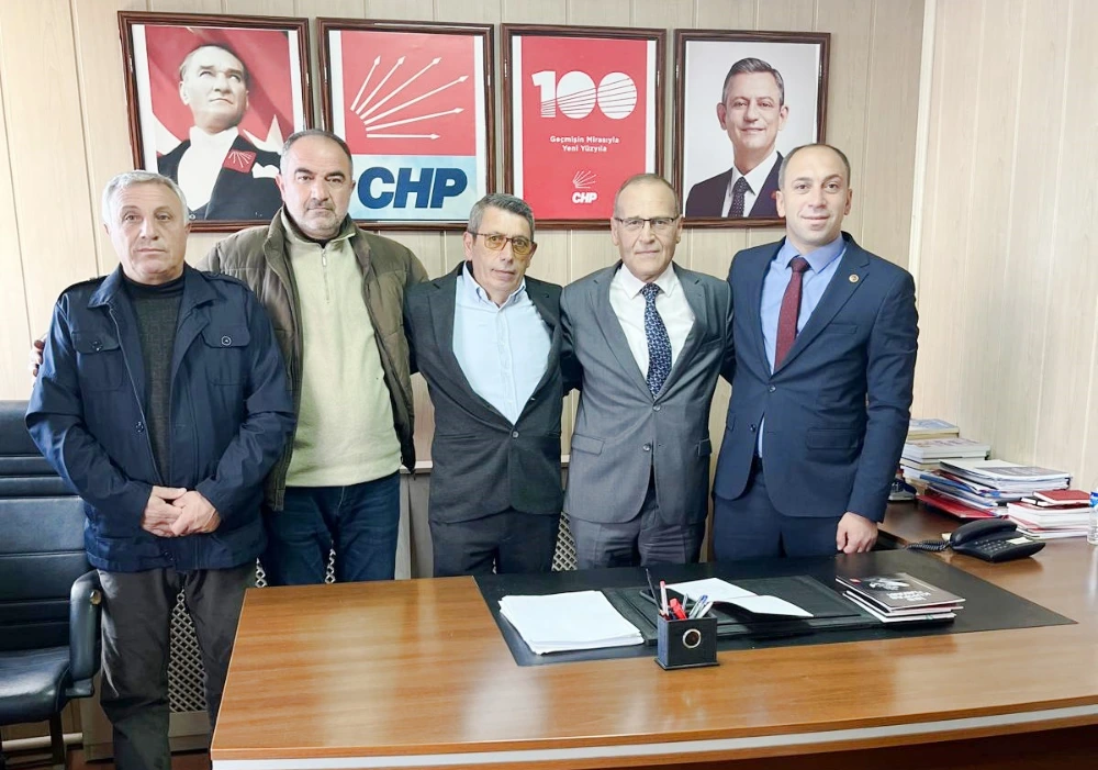 CHP İl Başkanı Yunus Dündar, Mazbatasını aldı