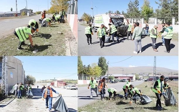 Ardahan Belediyesi’nden Sanayi Sitesi’nde Kapsamlı Temizlik Çalışması