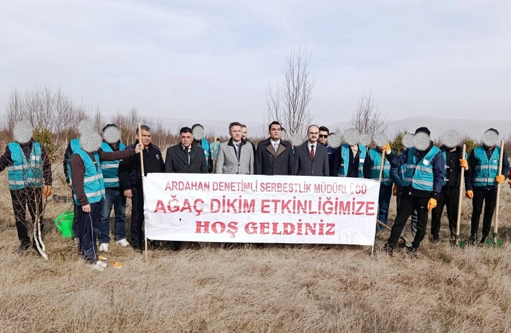 Adalet Ormanı’nda Milli Ağaçlandırma Gününde Fidan Dikildi