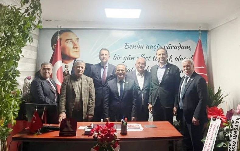 CHP Heyeti Kayseri’de Bir Araya Geldi