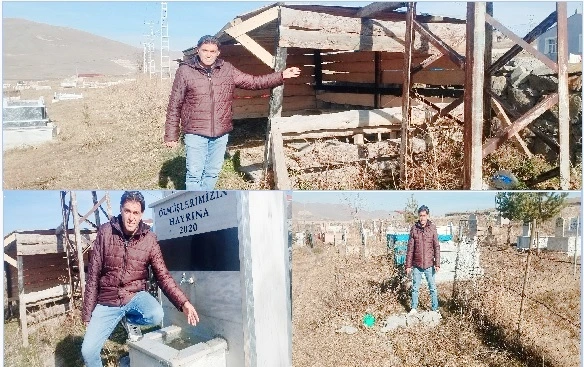 Halilefendi mezarlığında Hırsızlık ve Tahribat Tepki Çekti