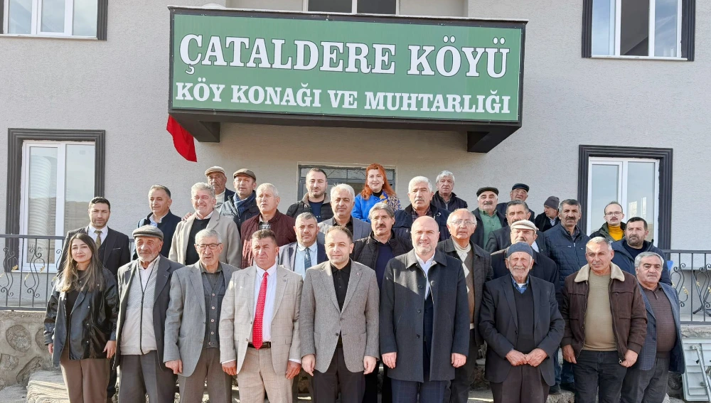 AK Parti Milletvekili Koç’tan Çataldere Köyüne Ziyaret