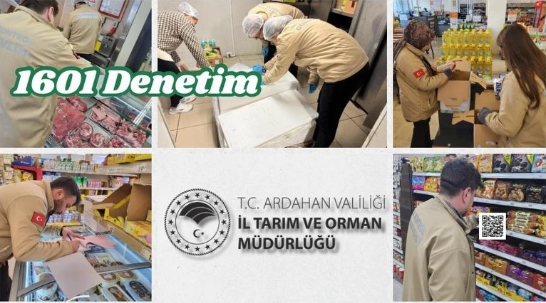Ardahan’da Gıda Denetimleri Kararlılıkla Sürüyor