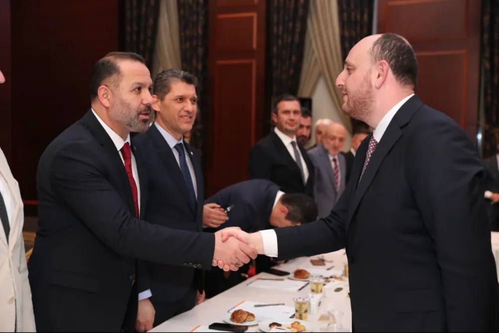 AK Parti İl Başkanı Aydın, Daraltılmış İl Başkanları toplantısına katıldı