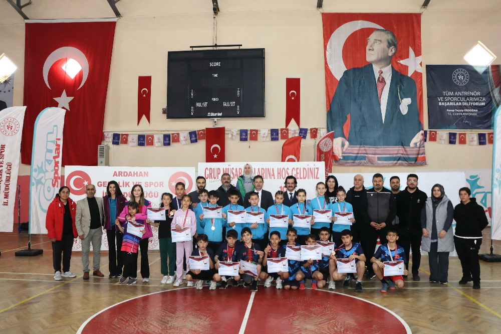 Ardahan Badminton müsabakalarına ev sahipliği yaptı