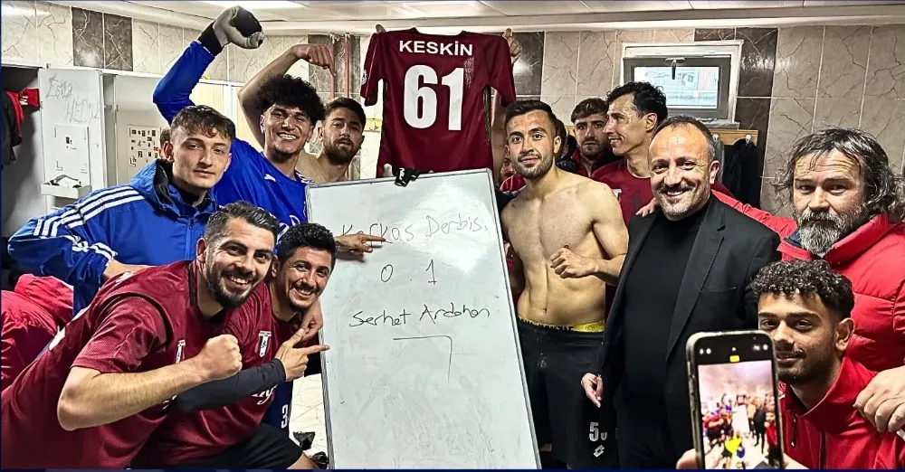 Doğu derbisinde kazanan Serhat Ardahanspor