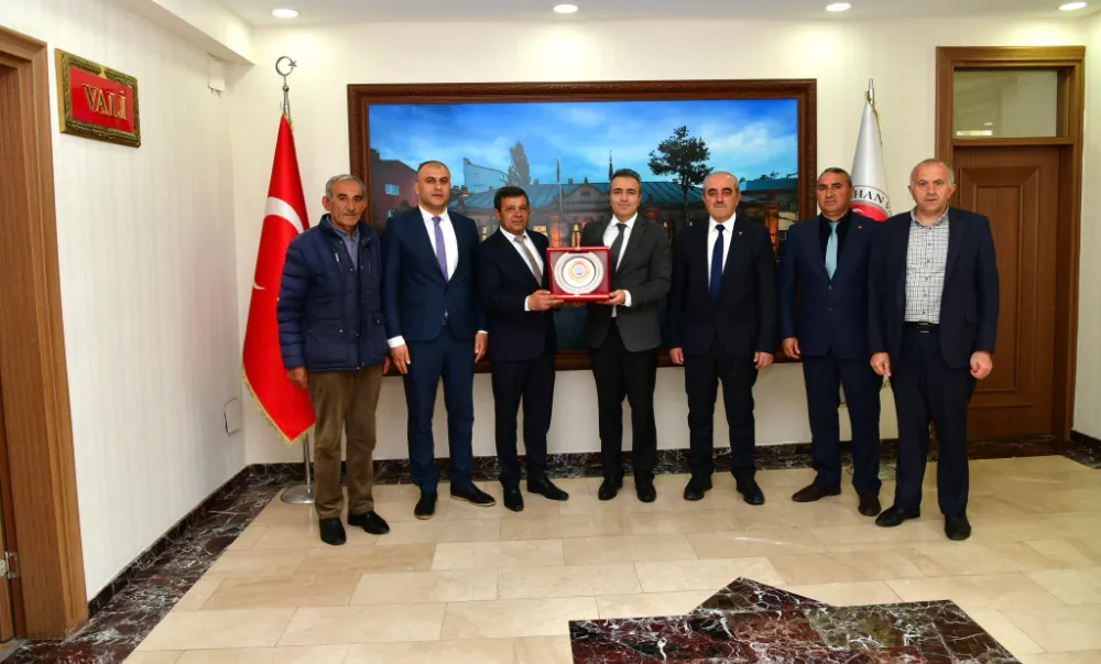 Şehit Aileleri Derneği’nden Vali Çiçek’e ziyaret