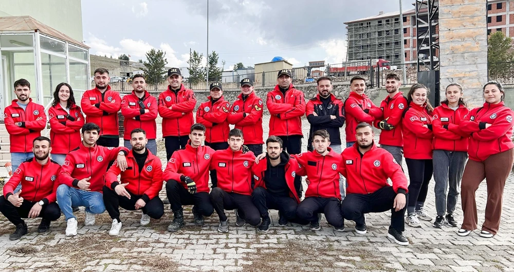 Göle MYO’da “Kentsel Arama-Kurtarma” Eğitimi Gerçekleştirildi