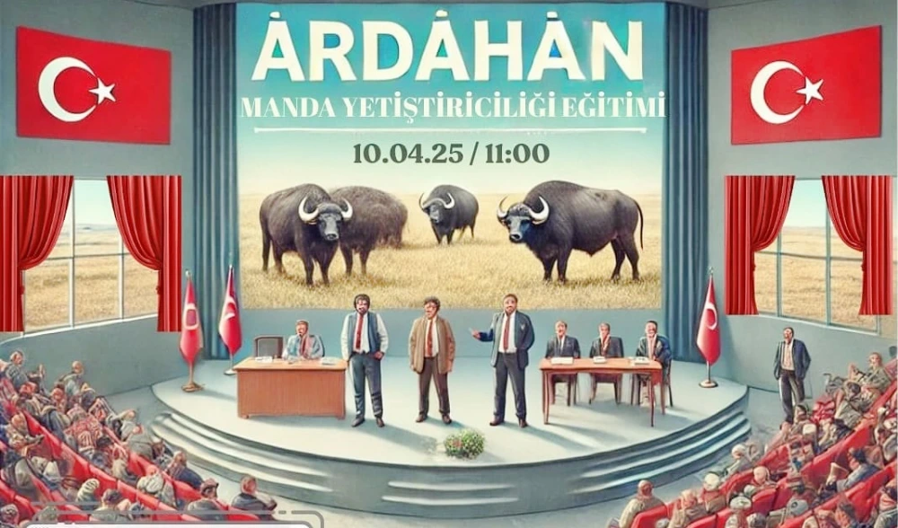 Ardahan’da “Manda Sütünün Katma Değerde Kullanımı” Konulu Eğitim Programı Düzenlenecek