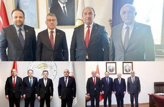 Milletvekili Kaan Koç’tan Bakanlara Teşekkür Ziyareti