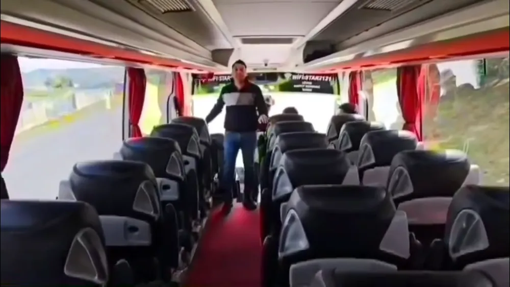 Jandarma yolcu kılığında otobüsleri denetledi