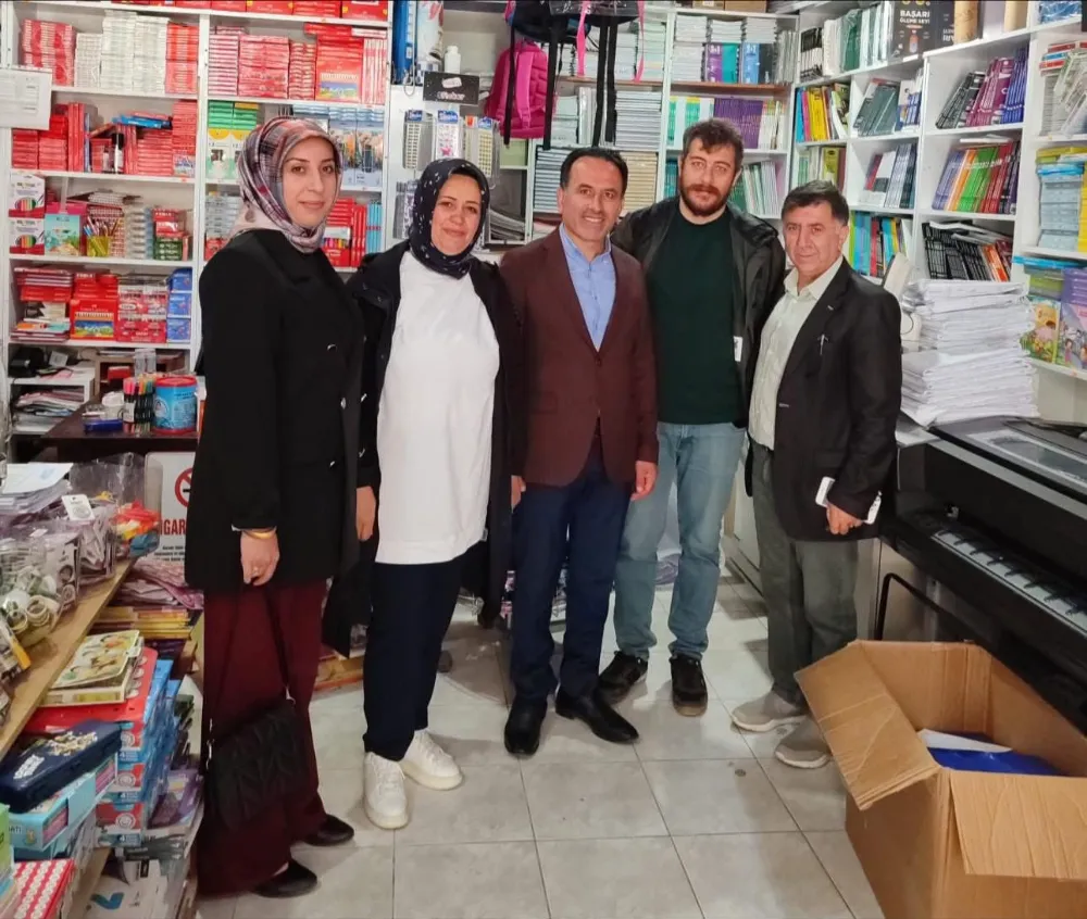 AK Parti teşkilatı esnafla buluştu