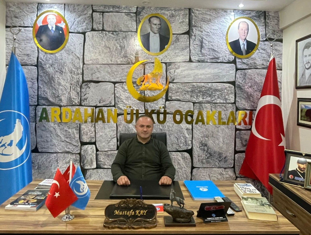 Ülkü Ocakları Başkanı Kay’dan Peygamber Efendimize yapılan saygısızlığa sert tepki