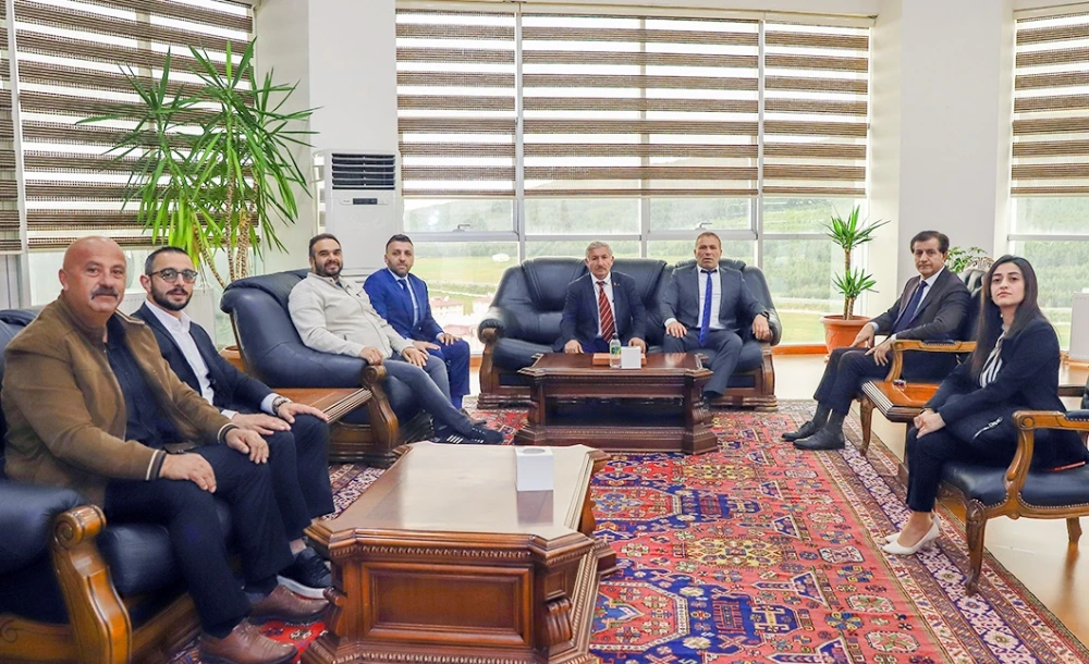 Ankara Serhat Ardahan Federasyonu’ndan Rektör Emiroğlu’na Ziyaret