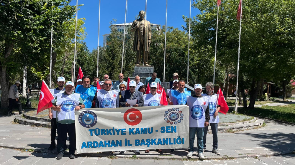 Ardahan Kamu-Sen’den toplu sözleşme tepkisi