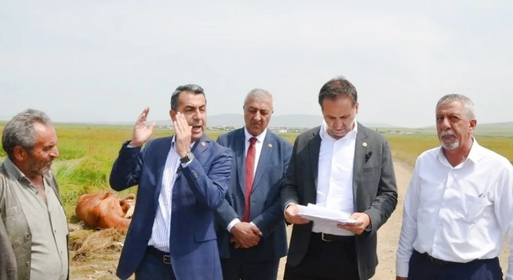 Şap Mağdurlarına Sahada Destek