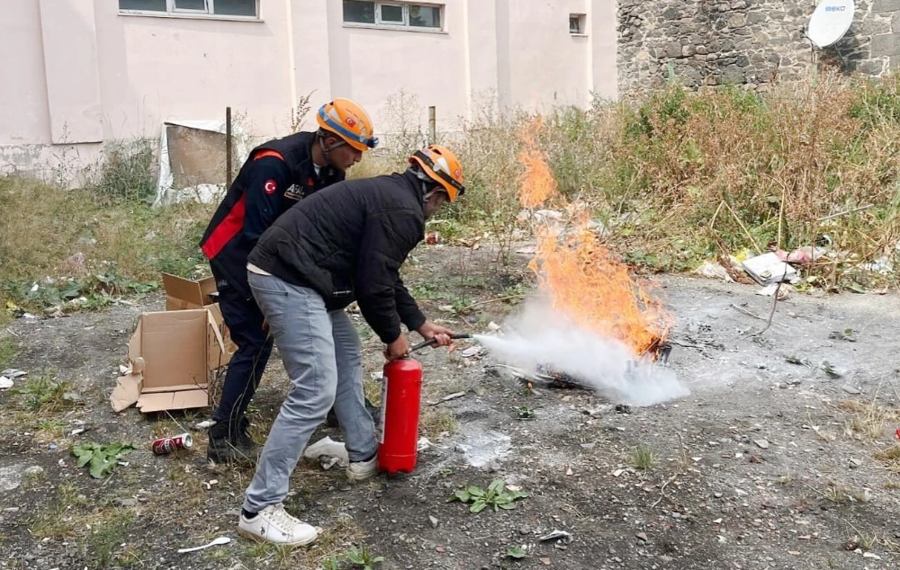 Denetimli Serbestlikte Yangın Eğitimi ve Tatbikat