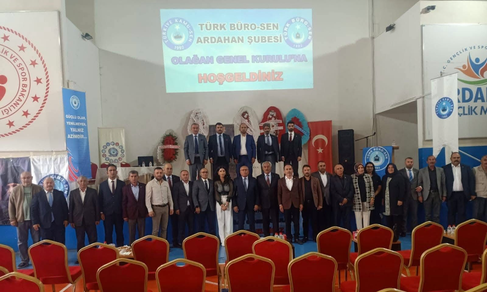 Türk Büro-Sen Ardahan Temsilciliği Şubeleşti